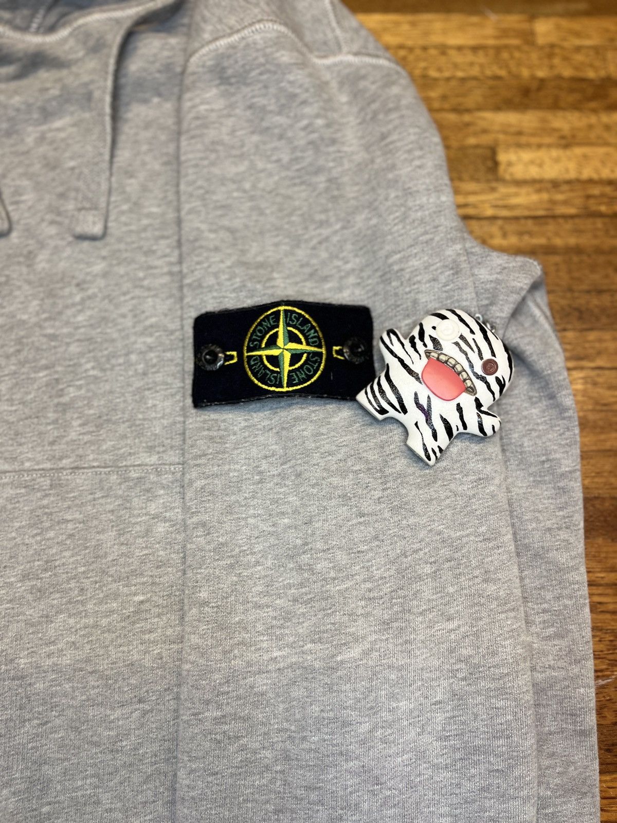Stone Island Stone island gray hoodie Size US S / EU 44-46 / 1 - 3 Thumbnail