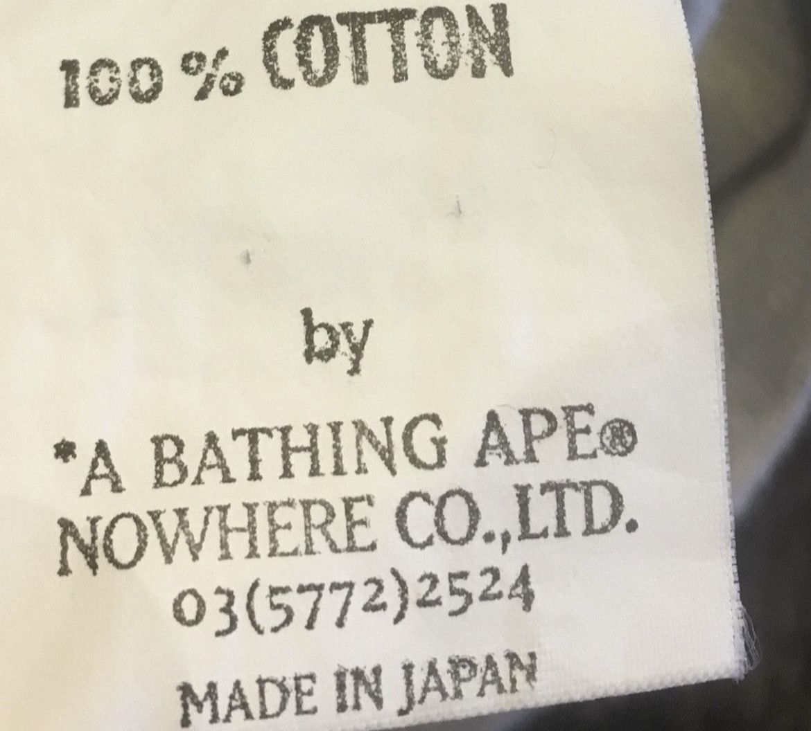 Bape Bape crew neck pullover sweatshirt Size US XS / EU 42 / 0 - 5 Thumbnail
