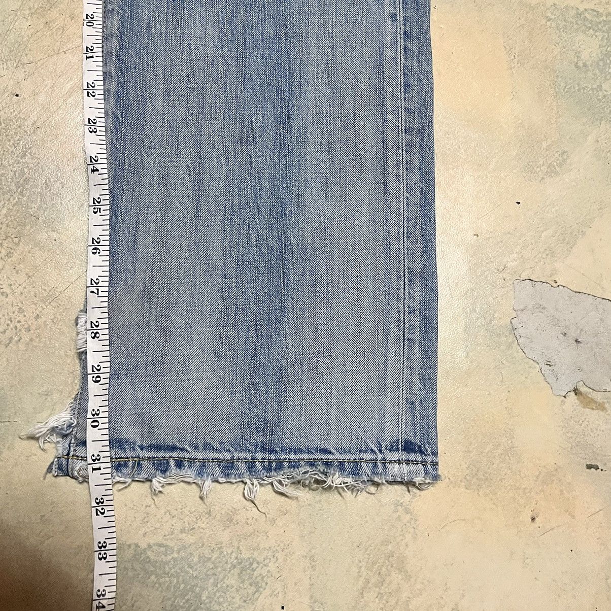 Edwin Edwin Distressed Design Denim Jeans Size US 29 - 15 Thumbnail