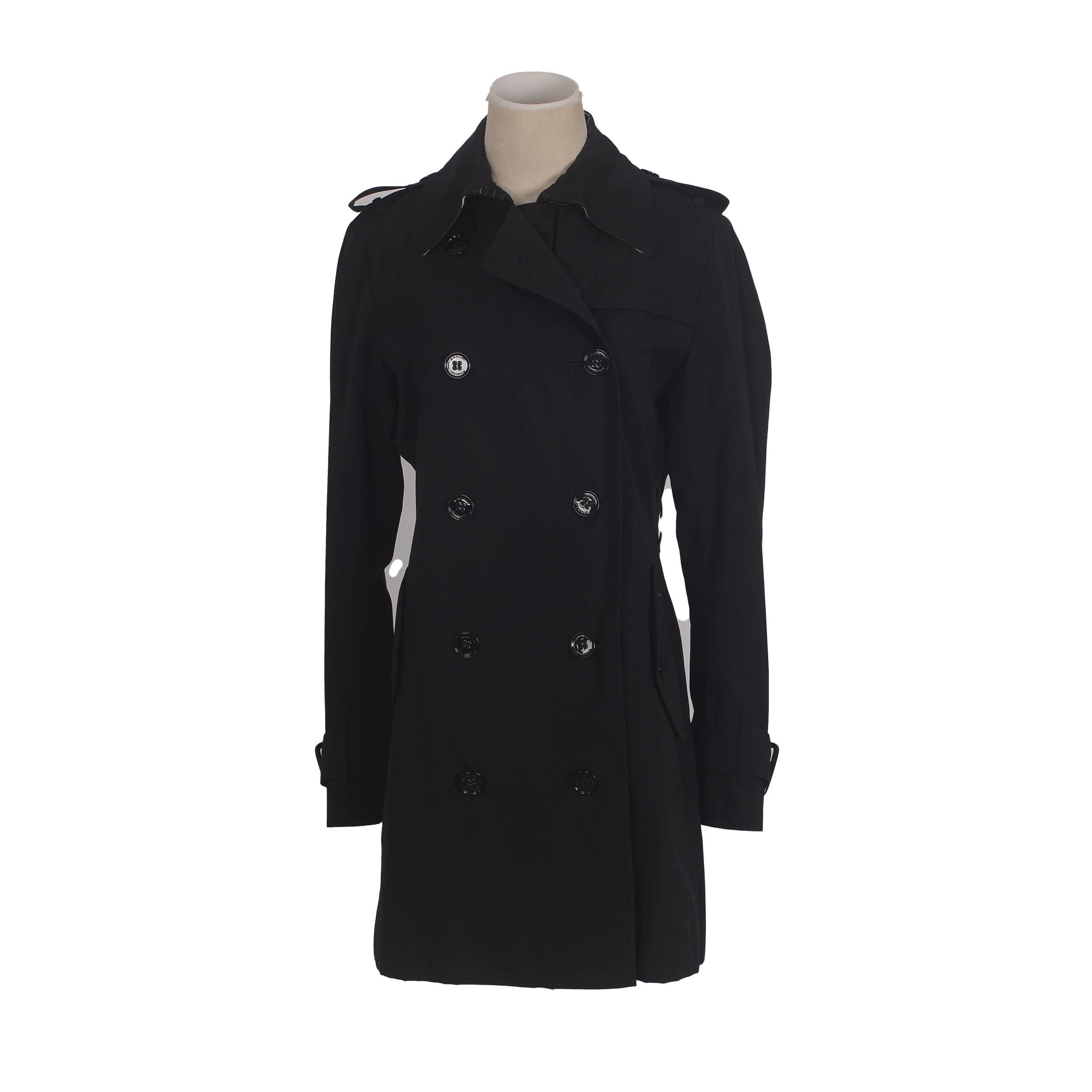 Burberry Burberry Polyester Cotton Coat S Women Size S / US 4 / IT 40 - 1 Thumbnail