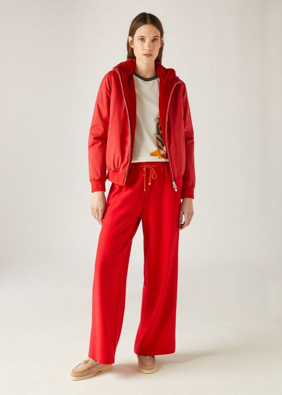 Loro Piana o1srvl11e0524 Jacket in Red Size XL / US 12-14 / IT 48-50 - 3 Thumbnail