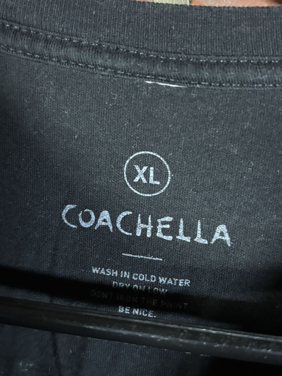 Coachella Coachella Shirt Concert Black Basic Logo Print Adult Size XL Size US XL / EU 56 / 4 - 5 Thumbnail