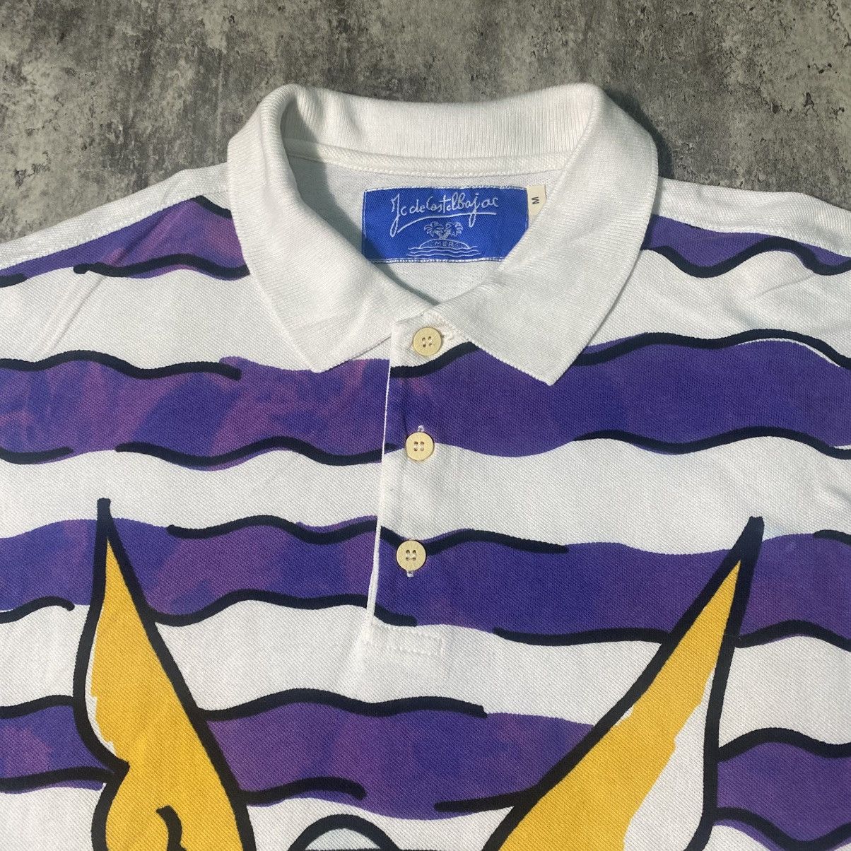 Jean Charles De Castelbajac Vintage Jeans Charles De Castelbajac Polo Shirt Size US M / EU 48-50 / 2 - 4 Thumbnail
