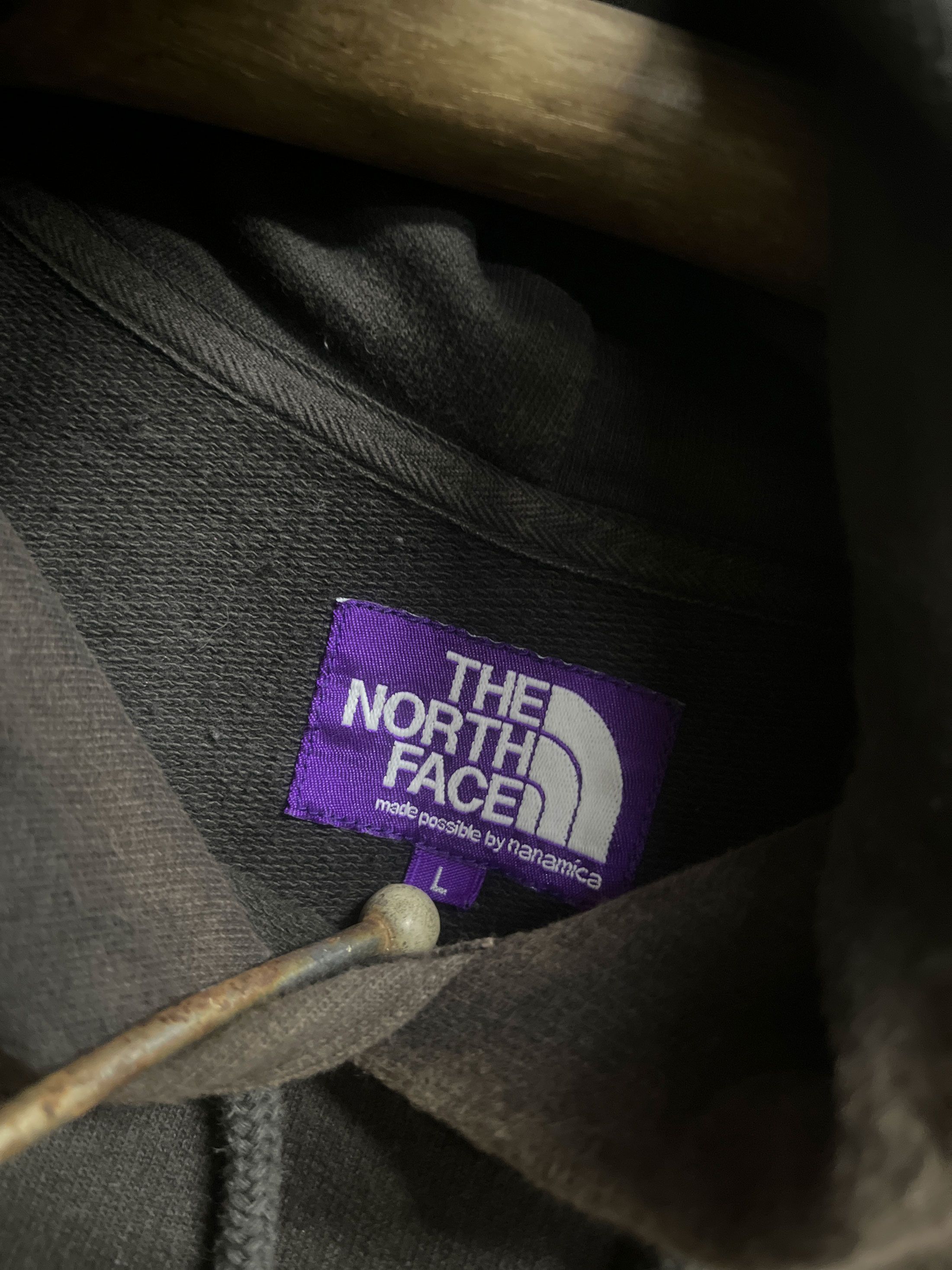 Nanamica × The North Face Purple Label Nanamica Japan Heavy Cotton Pull Over Hooded Blank Plain Size US L / EU 52-54 / 3 - 3 Thumbnail