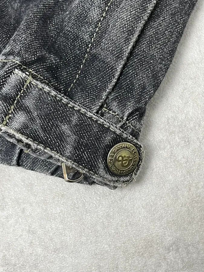 Dolce & Gabbana AW2004 Dolce & Gabbana Grey Cargo Denim Jeans Size US 32 / EU 48 - 10 Thumbnail