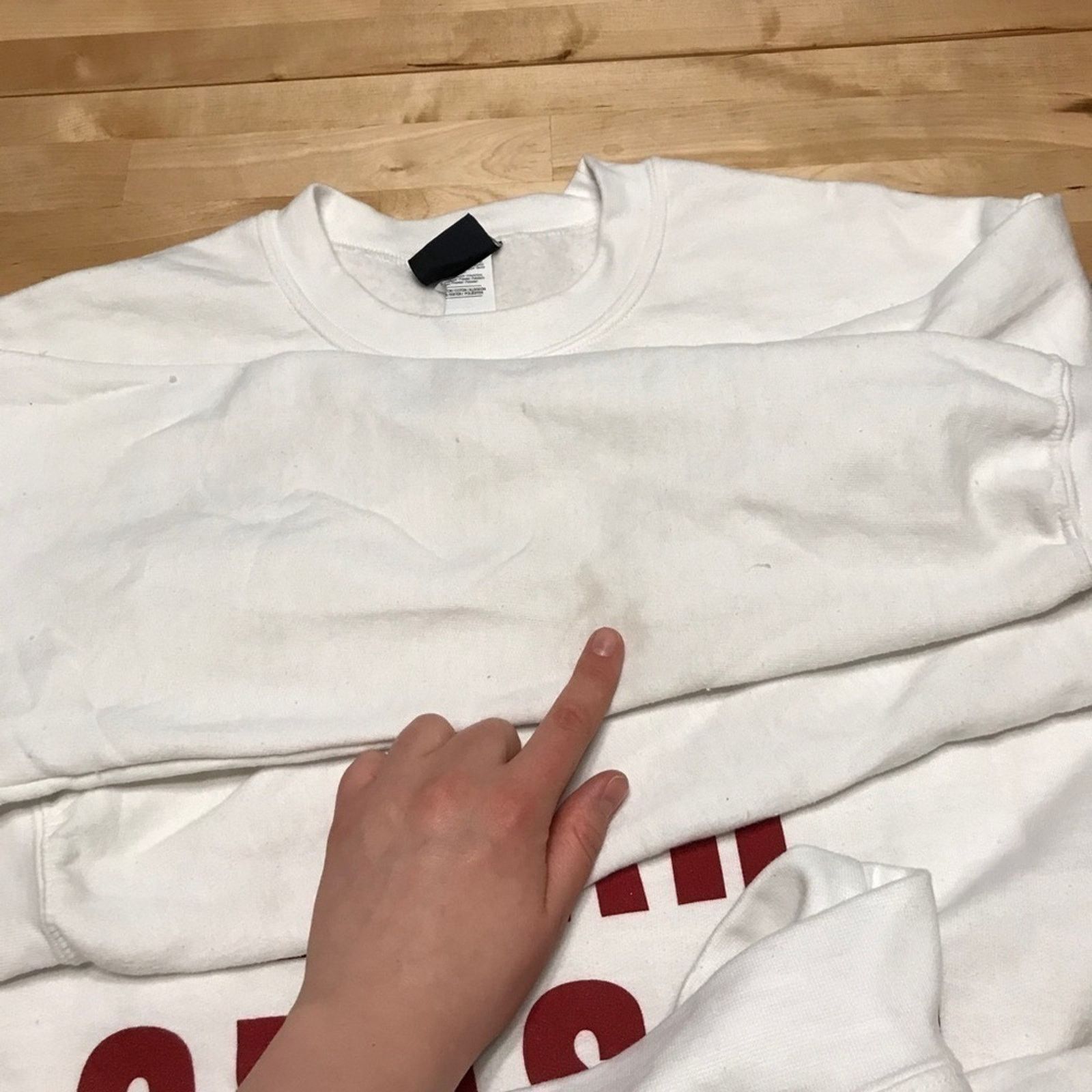 Other Blue 84 White Sweatshirt It’s Bear Season Size Medium Size M / US 6-8 / IT 42-44 - 7 Thumbnail