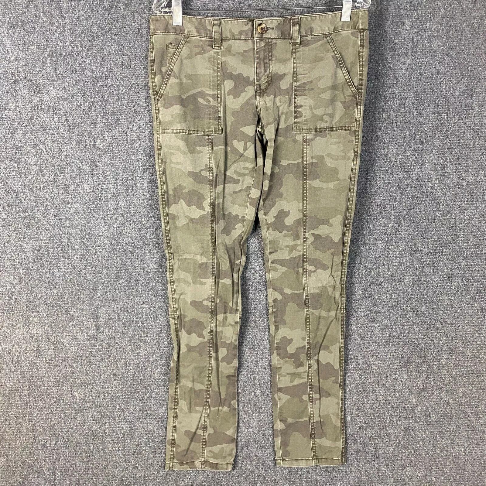 Mossimo Mossimo Camouflage Pants Women's Size 11 Slim Skinny Cotton Size 32" / US 10 / IT 46 - 1 Thumbnail