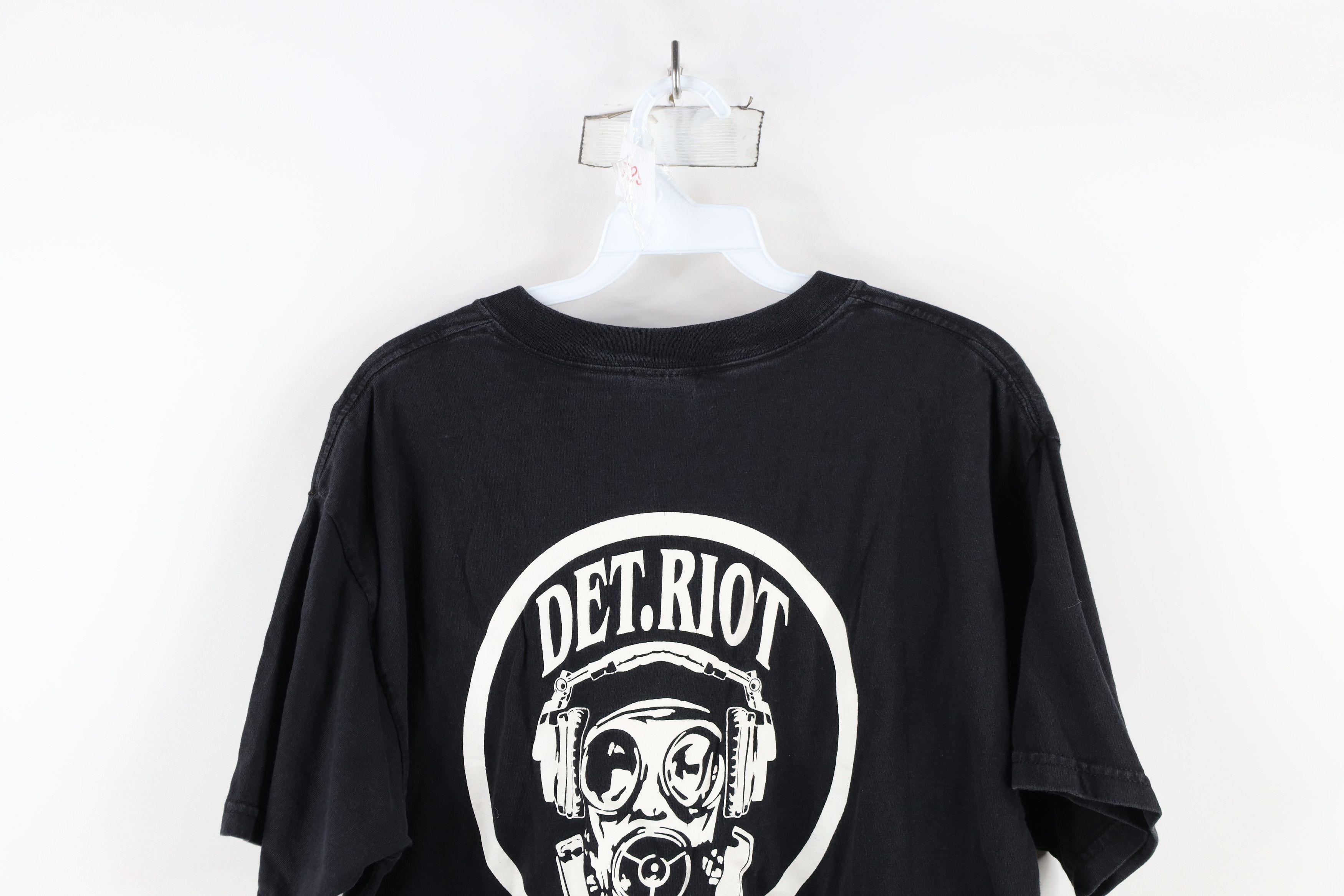 Vintage Vintage Y2K Moody Det.Riot 67 Band House Music T-Shirt Black Size US L / EU 52-54 / 3 - 12 Thumbnail