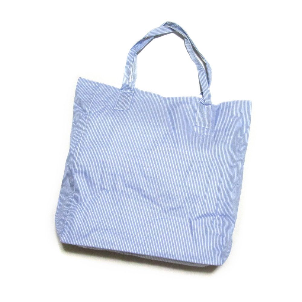 Comme des Garcons Bag Logo Barcode Tote Blue Size ONE SIZE - 2 Thumbnail