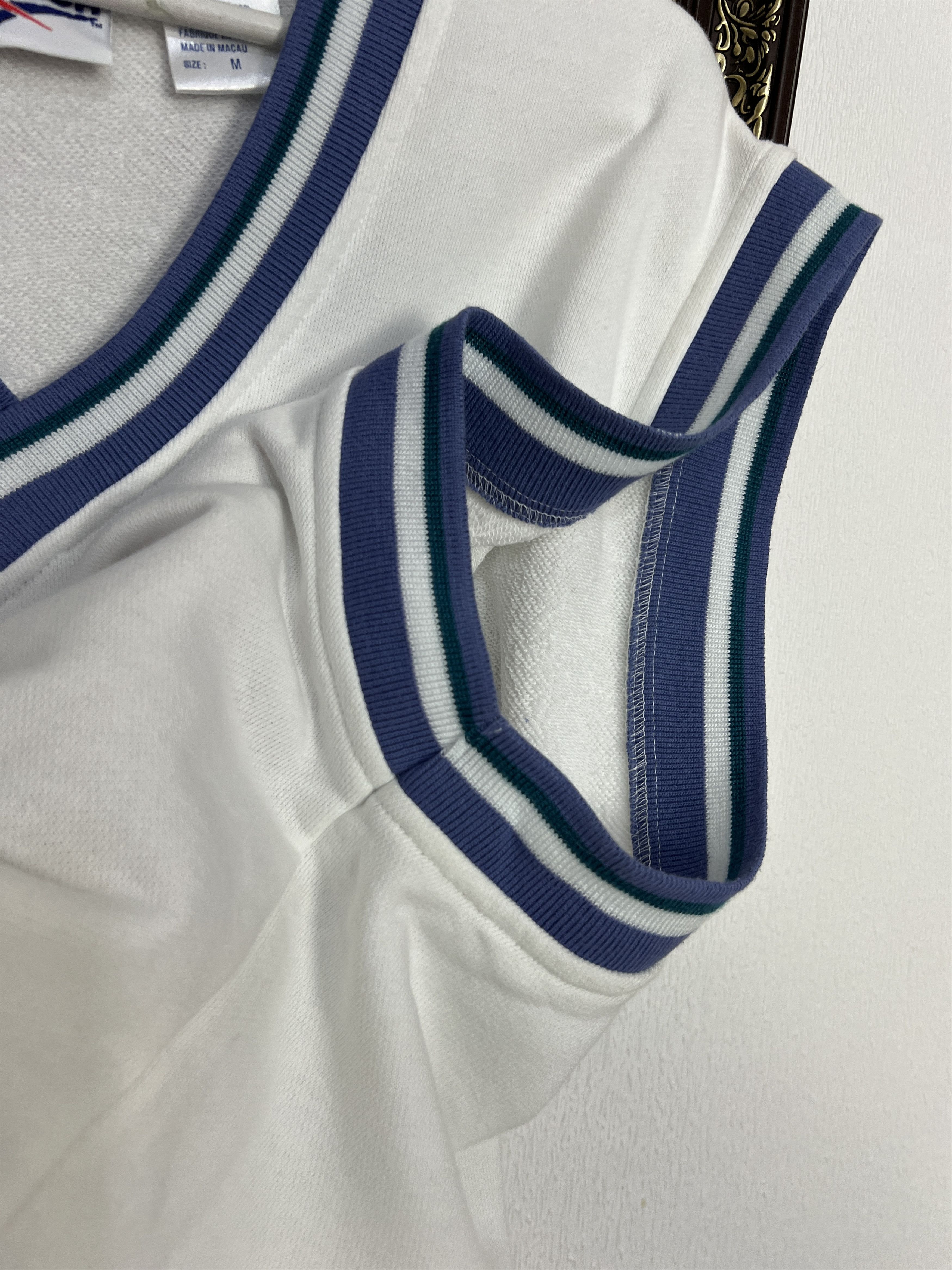 Reebok Vintage 90's Reebok Tennis Vest Jacket Edberg Lendl Agassi Size US M / EU 48-50 / 2 - 5 Thumbnail