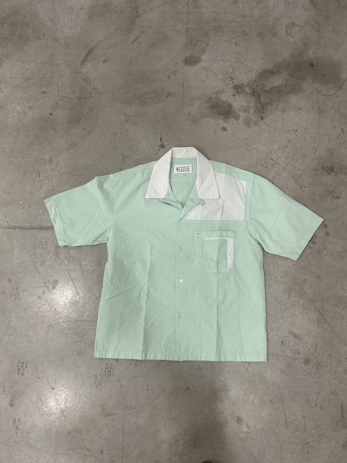 Maison Margiela Margiela SS19 Deconstructed Bowling / Work Shirt Size US M / EU 48-50 / 2 - 2 Thumbnail