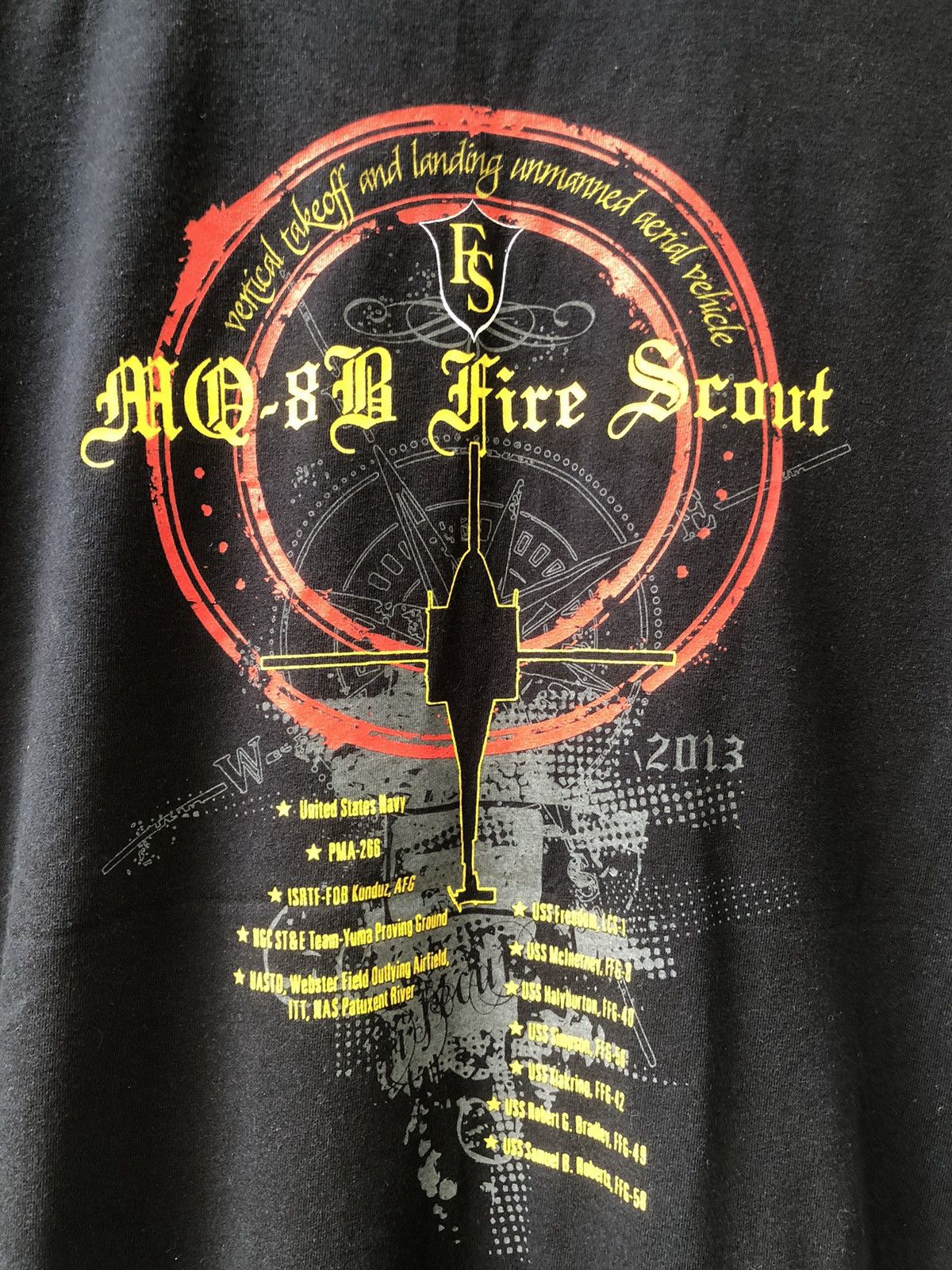 Japanese Brand × Vintage 🔥Vintage🔥Y2K Fire Flight Scout Tshirts Size US XL / EU 56 / 4 - 7 Thumbnail