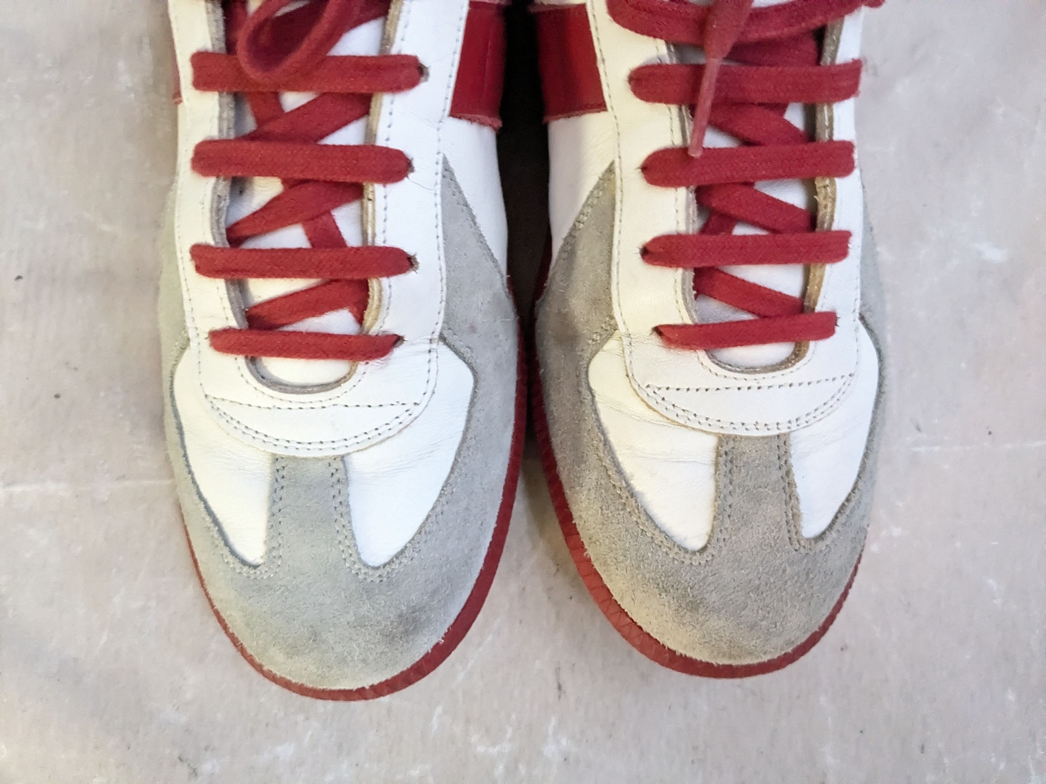 Maison Margiela White and red Maison Margiela replica GATs Size US 9 / EU 42 - 3 Thumbnail