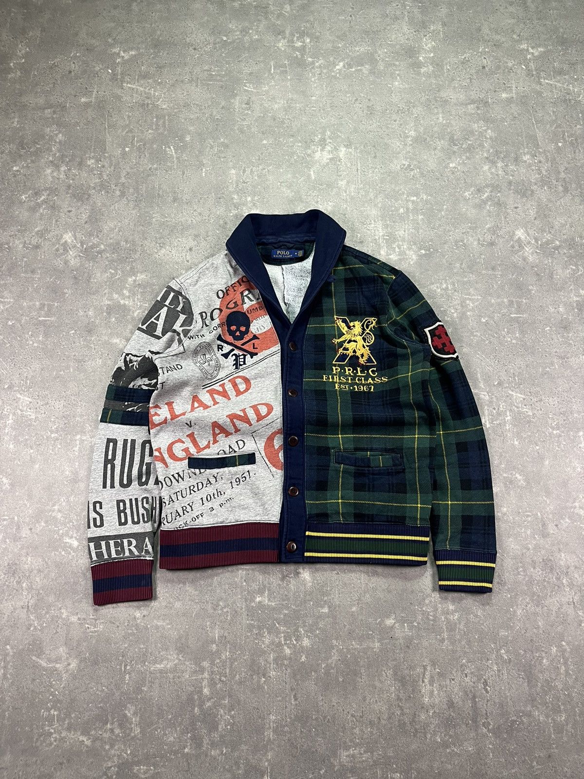RUGBY POLO Ralph Lauren スウェット カーディガン S RUGBY POLO Ralph Lauren スウェット カーディガン S POLO RALPH