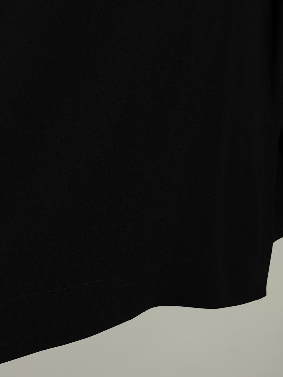 Marina Rinaldi Marina Rinaldi Triacetate Cady Tunic Shirt Black 350$ RRP Size XL / US 12-14 / IT 48-50 - 15 Thumbnail