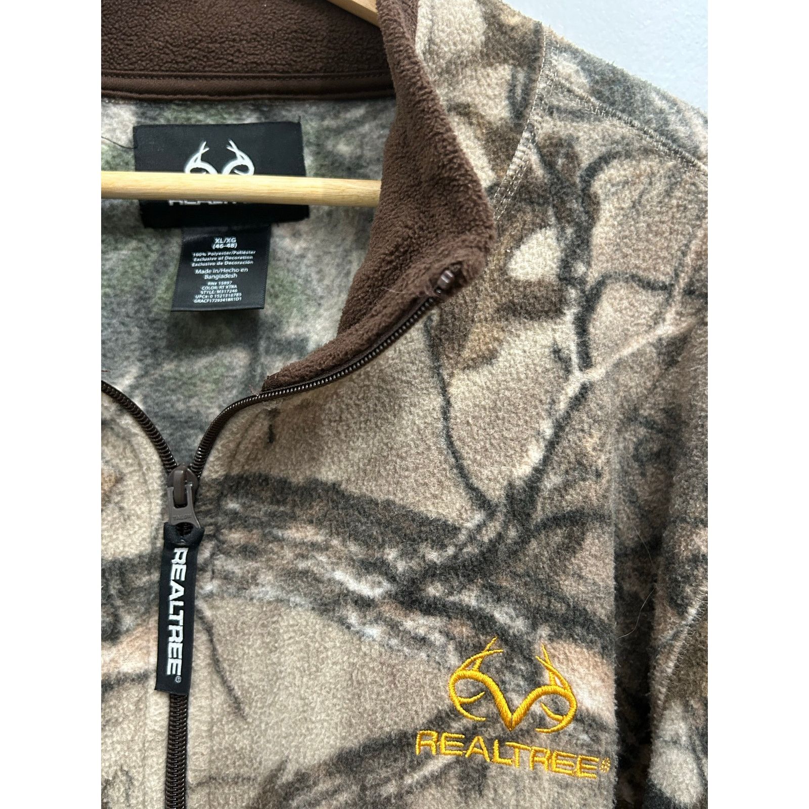Realtree Realtree RT Xtra Camo Full Zip Fleece Jacket XL Size US XL / EU 56 / 4 - 3 Thumbnail