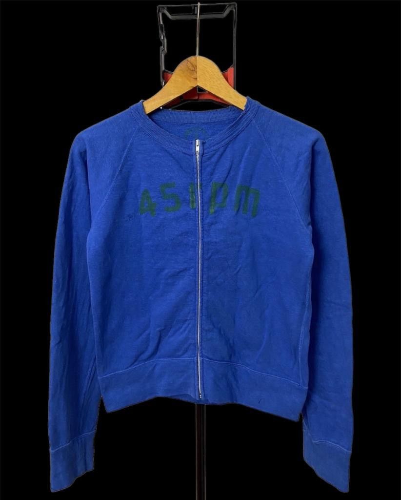 45rpm × Blue Blue Japan × Japanese Brand Vintage 45rpm Jacket Size S / US 4 / IT 40 - 1 Thumbnail