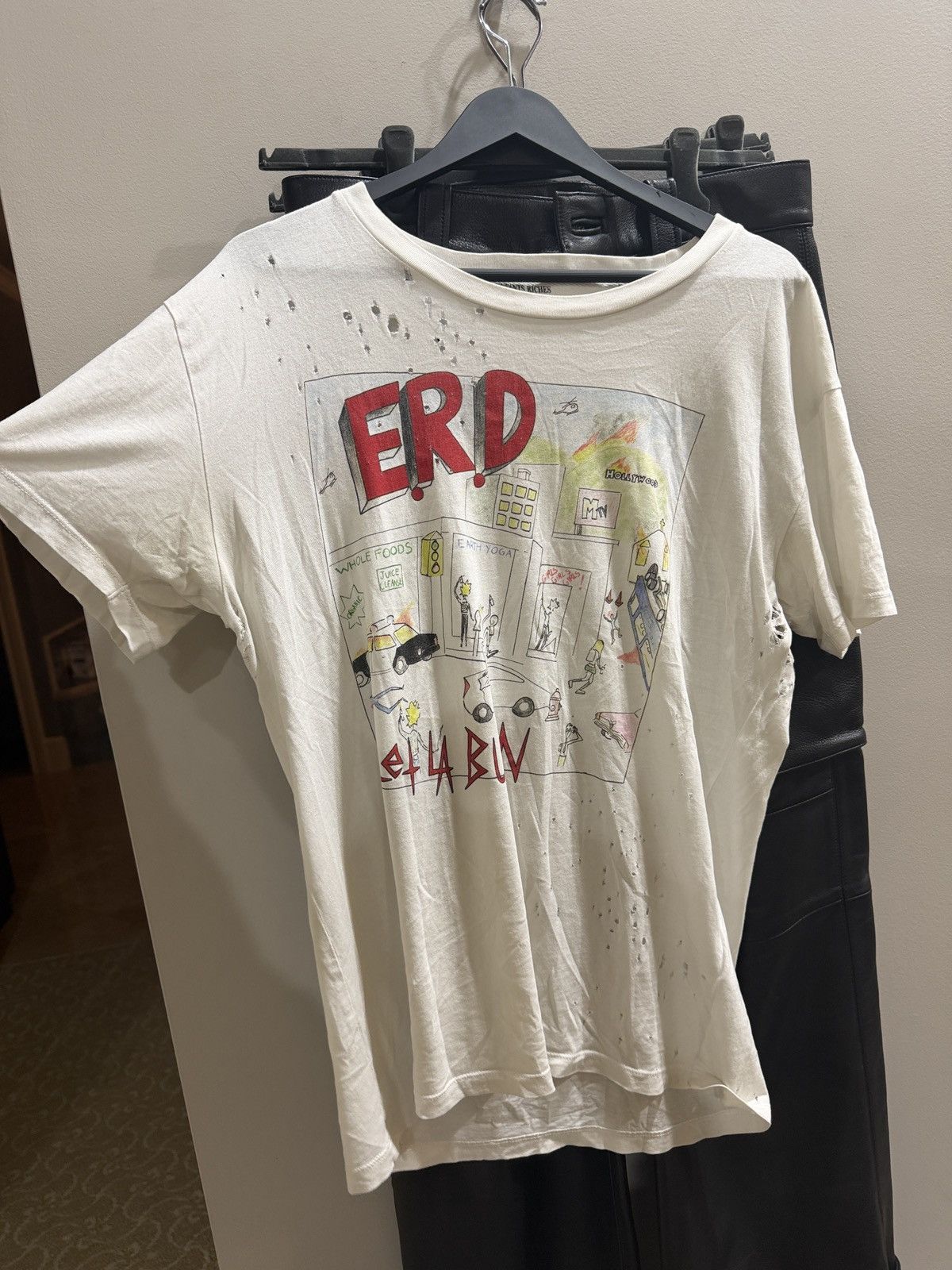 Enfants Riches Deprimes Let LA Burn T-Shirt Size US L / EU 52-54 / 3 - 2 Thumbnail