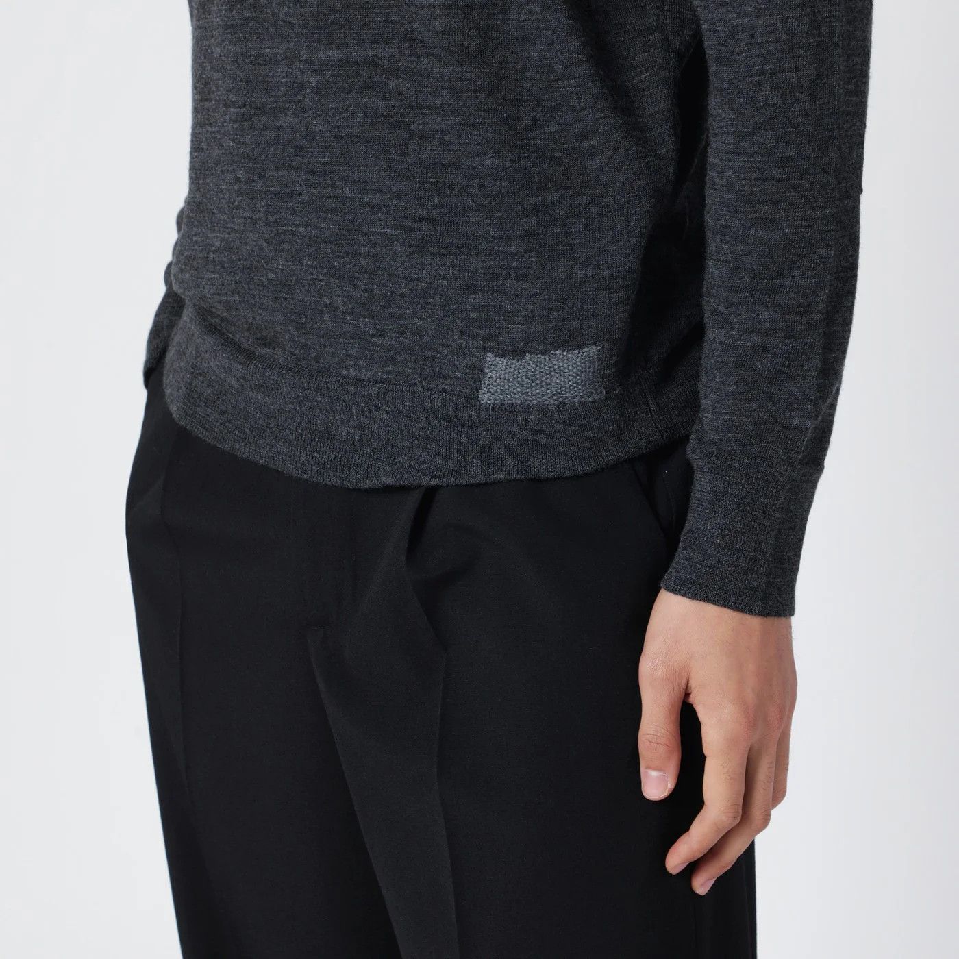Maison Margiela o1d2blof0526 Wool-blend Sweaters in Grey Size US L / EU 52-54 / 3 - 4 Thumbnail