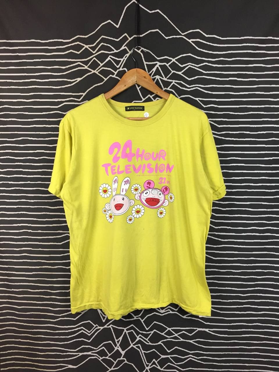 Takashi Murakami Vtg Takashi Murakami 24 Hour Television Streetwear Tee Size US XL / EU 56 / 4 - 2 Thumbnail