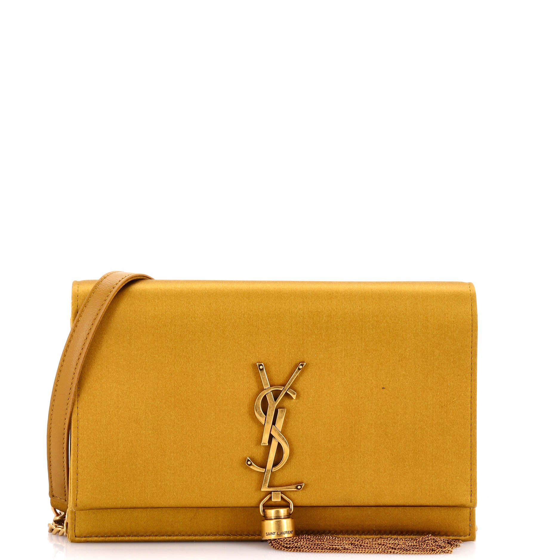 Saint Laurent Paris Classic Monogram Tassel Chain Wallet Size ONE SIZE - 1 Thumbnail
