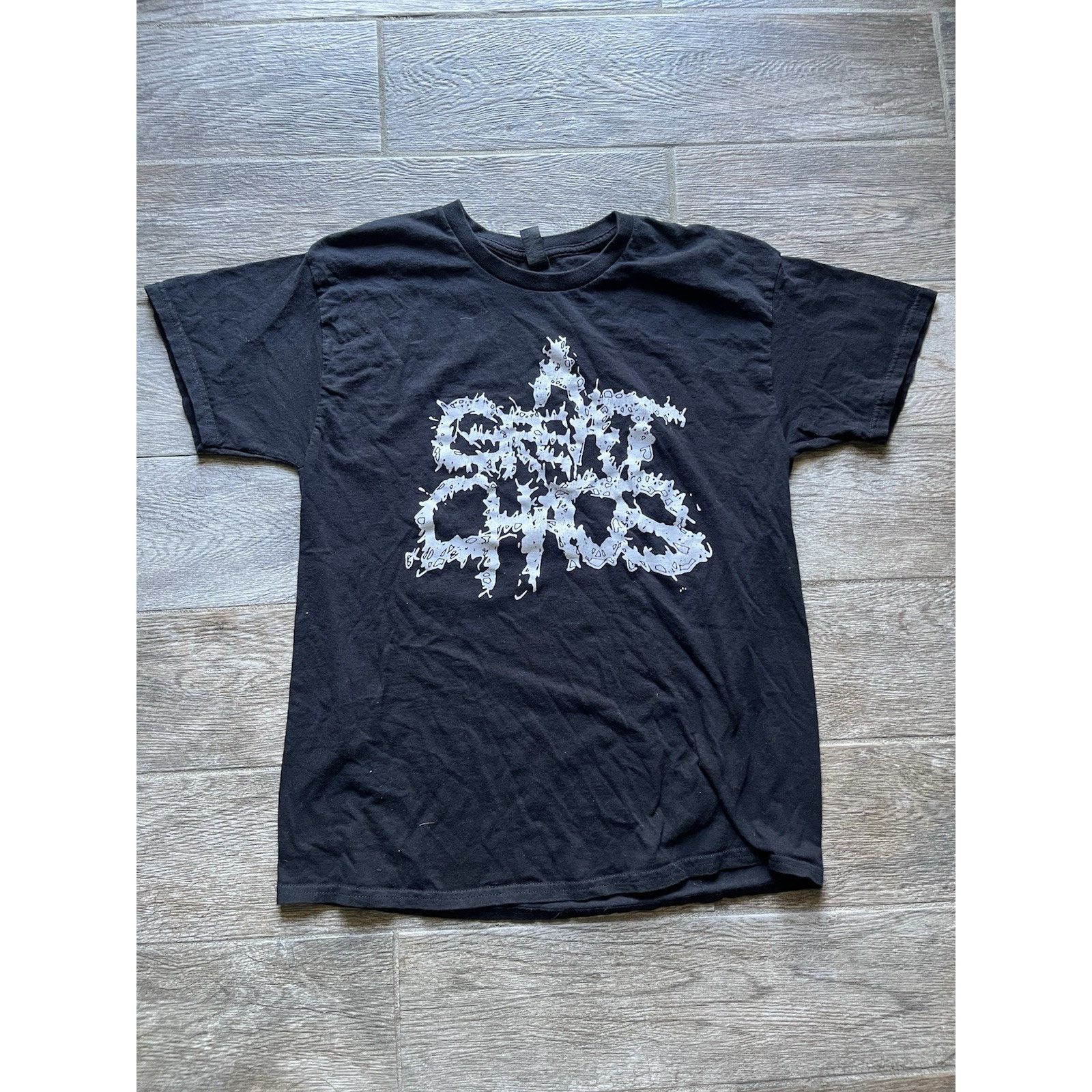 Gildan A Great Chaos Ken Carson Opium hip hop rapper tour shirt Size US L / EU 52-54 / 3 - 3 Thumbnail