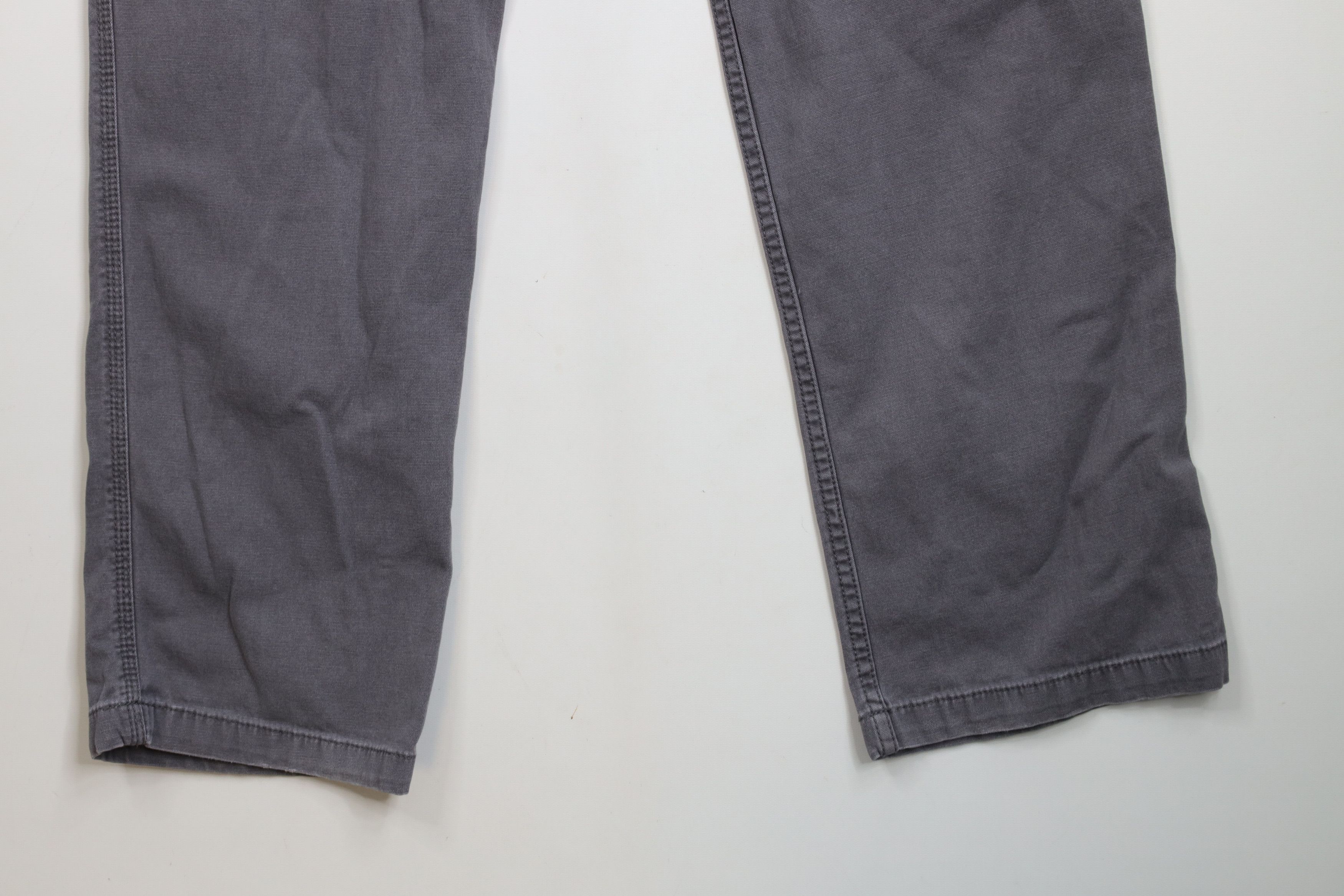 Carhartt × Vintage Vintage Y2K Carhartt Relaxed Fit Wide Leg Canvas Pants Gray Size US 36 / EU 52 - 12 Thumbnail