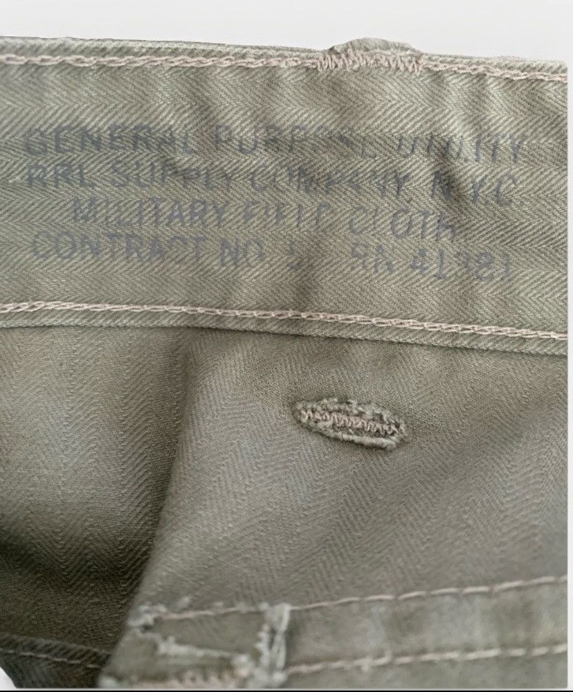Ralph Lauren Vintage Polo Ralph Lauren Olive Green HBT P-44 Monkey Pants Size US 31 - 9 Thumbnail