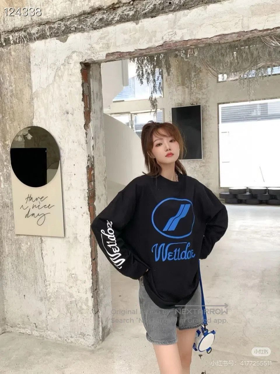 WE11DONE We11Done Logo Sweatshirt. Size US M / EU 48-50 / 2 - 6 Thumbnail