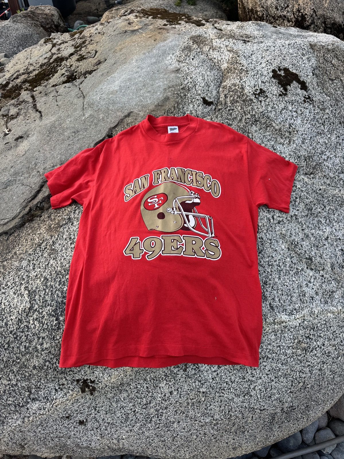 Trench USA Vintage 49ers Tee Size US XL / EU 56 / 4 - 1 Thumbnail