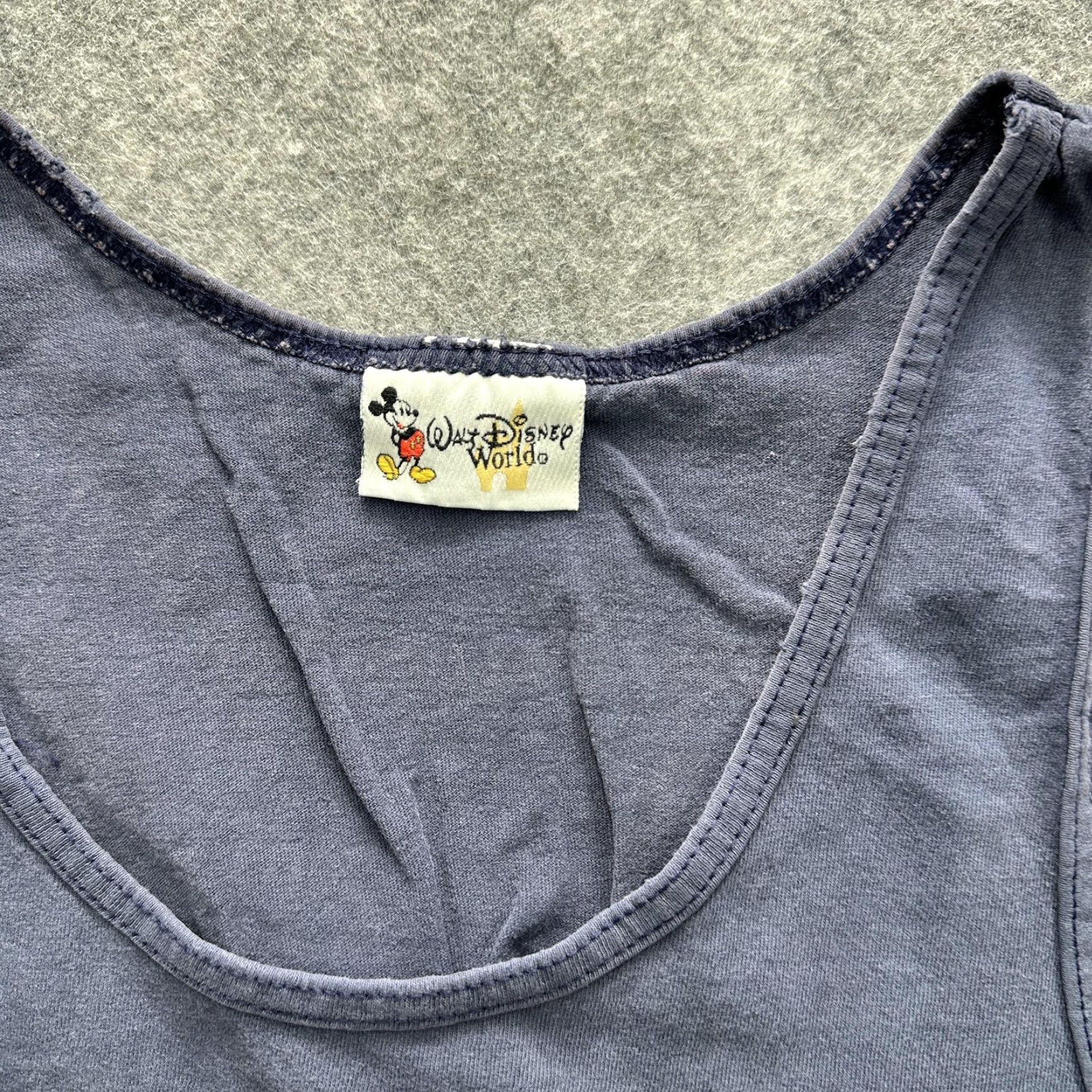 Disney Disney Walt Disney World Shirt Womens Large Blue Mickey Flag Tank Top Patriotic Size L / US 10 / IT 46 - 5 Thumbnail