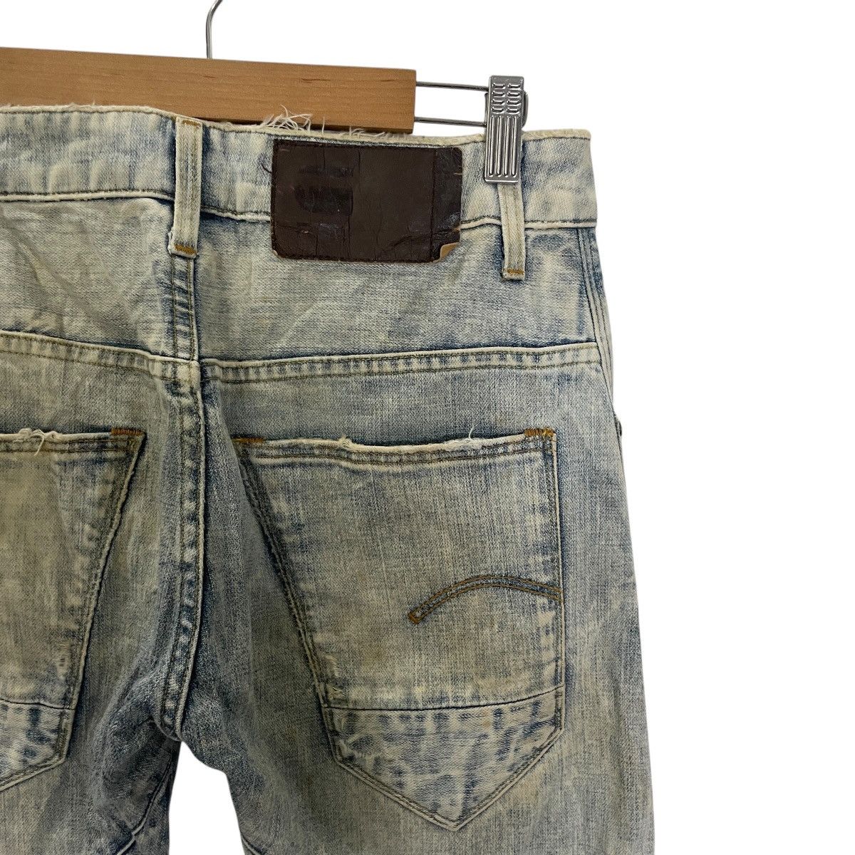 G-Star Vintage G Star Raw Distressed Denim Size US 30 / EU 46 - 11 Thumbnail