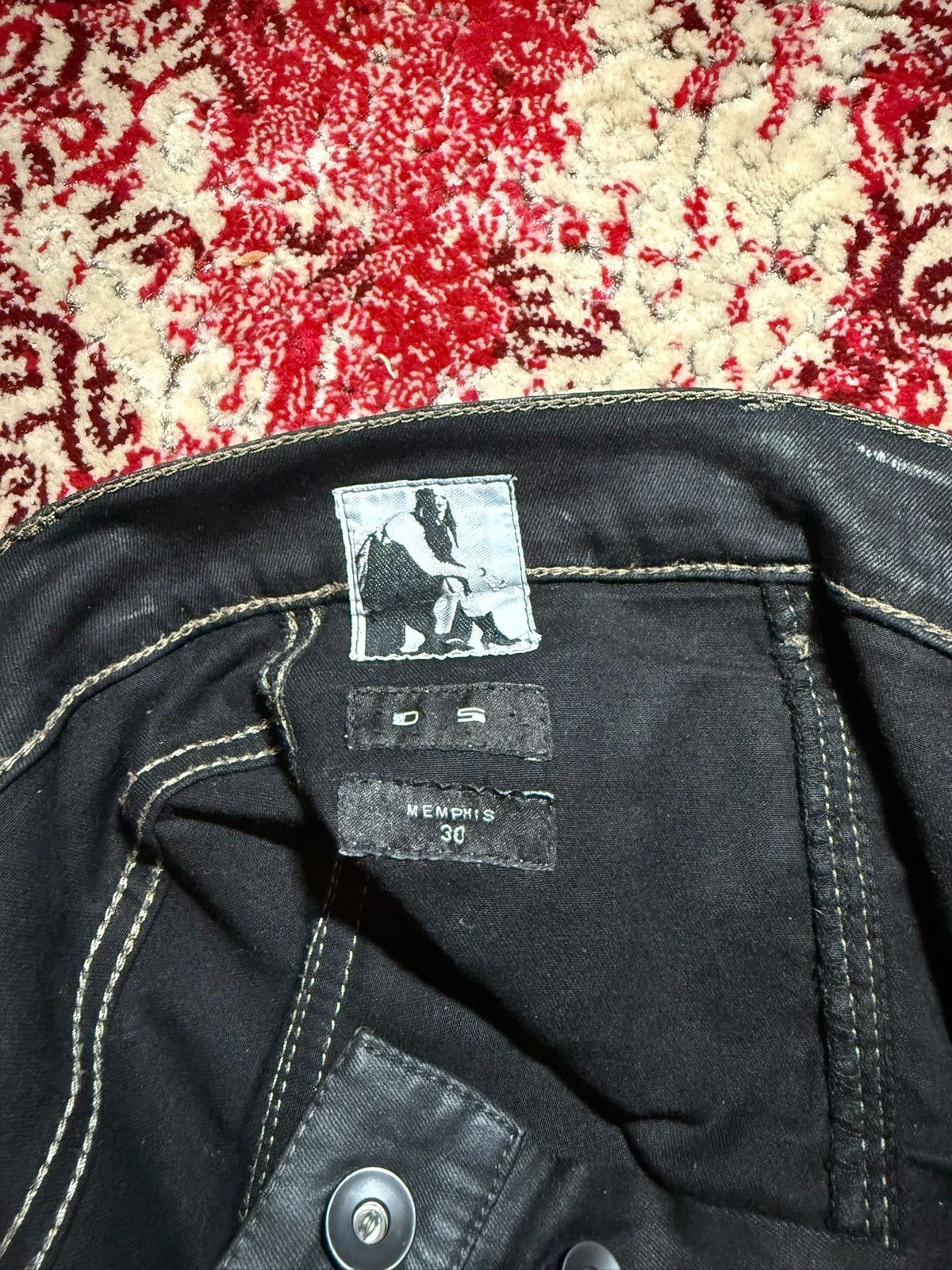 Rick Owens Rick Owens FW15 Memphis jeans Size US 30 / EU 46 - 4 Thumbnail