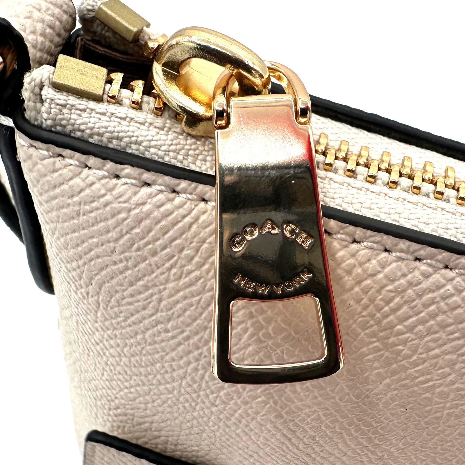 Coach Coach Mini Rowan File Bag Crossbody Purse in Chalk White Size ONE SIZE - 4 Thumbnail