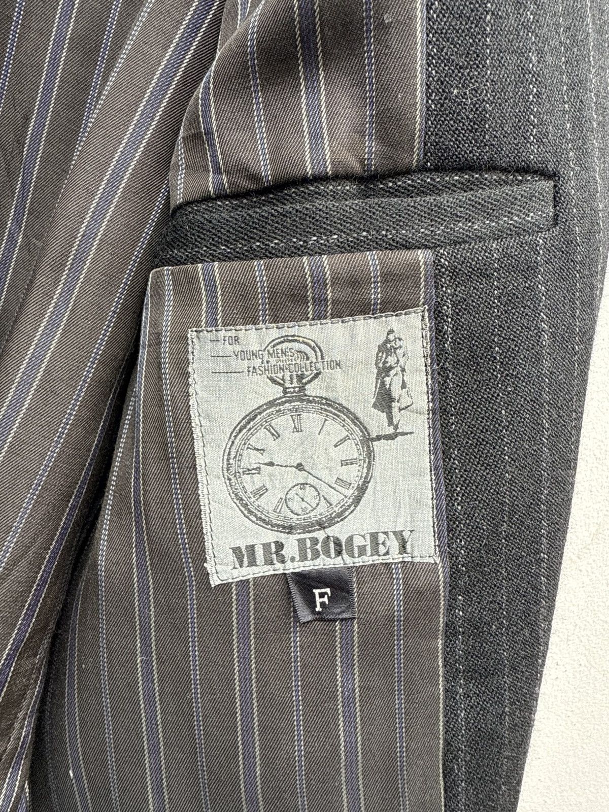 Japanese Brand Japanese Designer MR.BOGEY Asymmetrical Silhouette Baggy Fit Size 48L - 4 Thumbnail