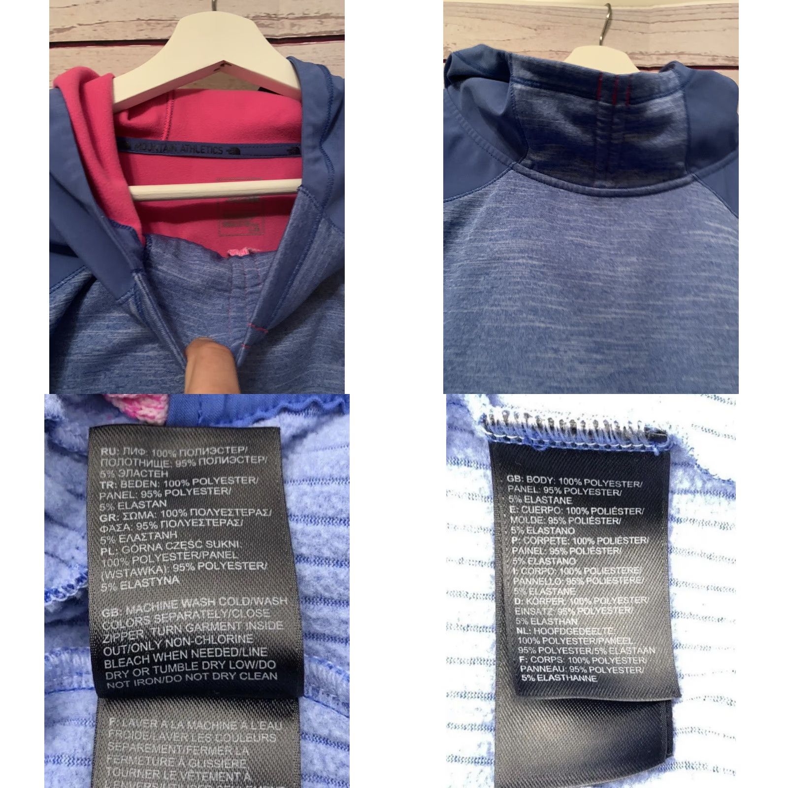 The North Face Women The North Face Blue Elastic Exercise Pullover Hoodie Size L User: Women The North Face Blue Elastic Exercise Pullover Hoodie Size L Size L / US 10 / IT 46 - 8 Thumbnail