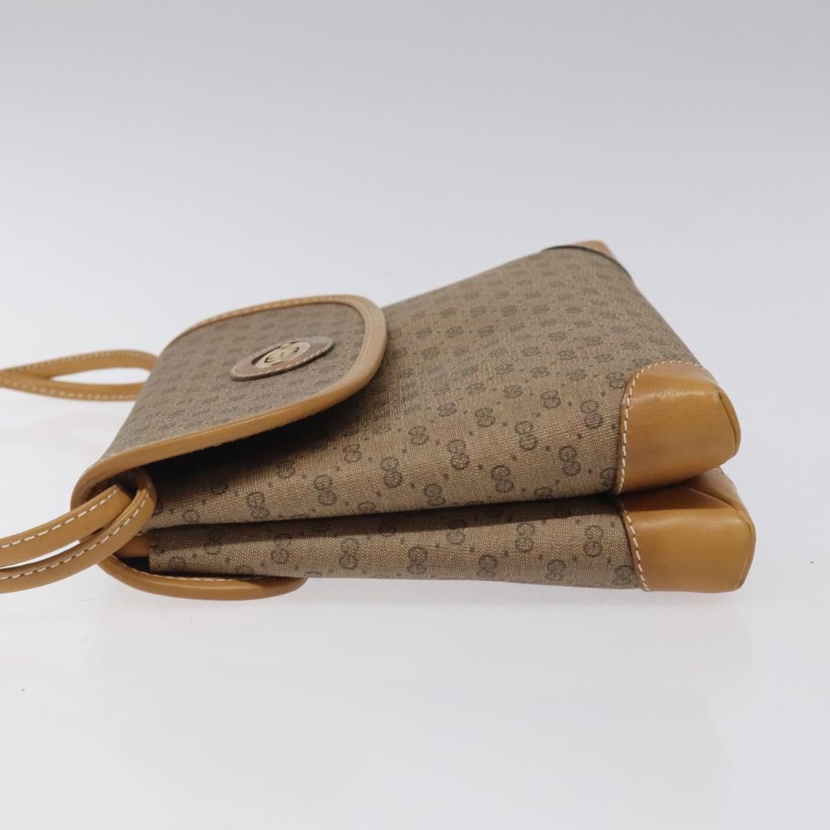 Gucci GUCCI Micro GG Supreme Shoulder Bag Beige Gold 007 92 007 92 Size ONE SIZE - 5 Thumbnail