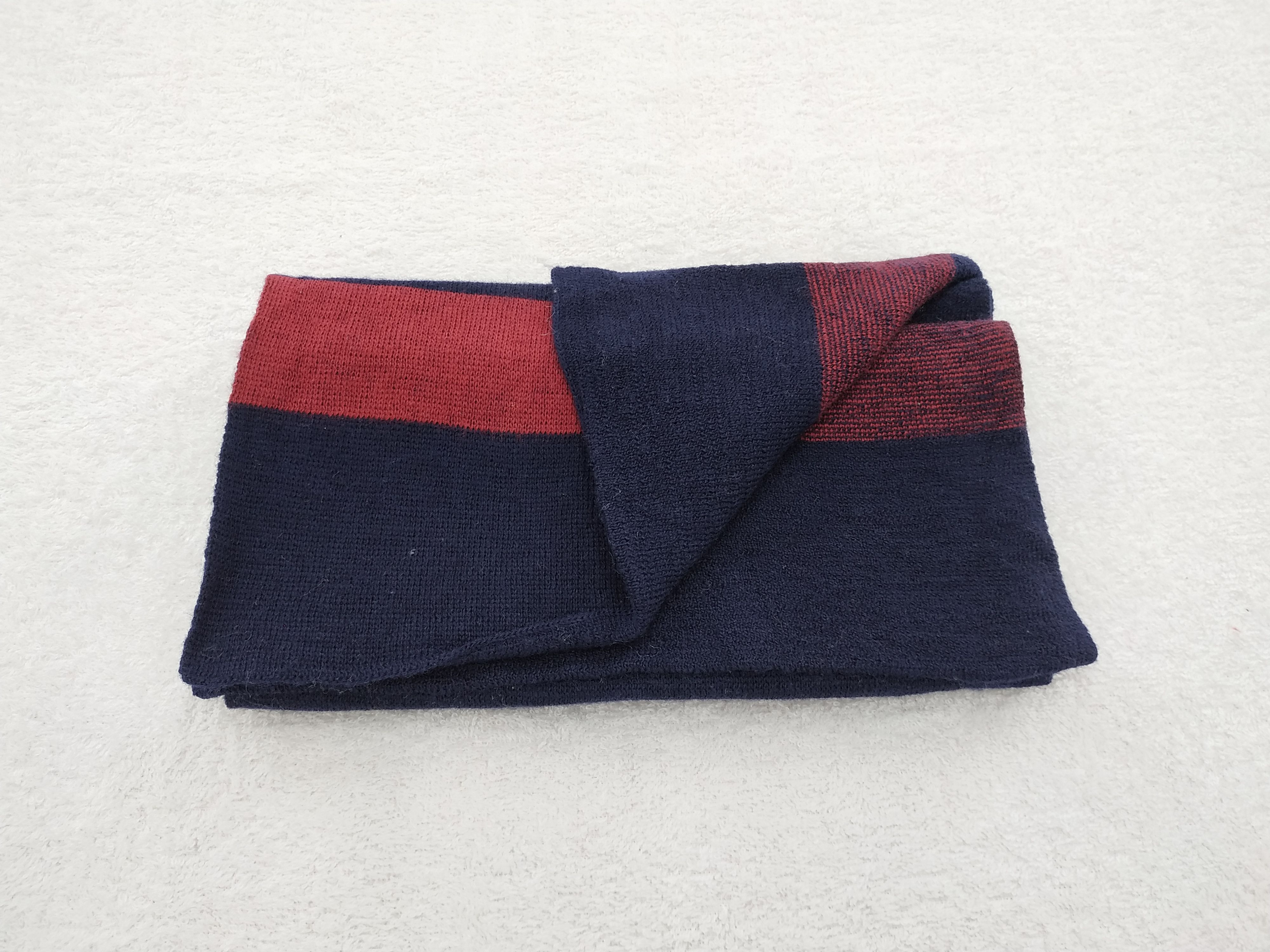 Lacoste Vintage Lacoste Scarf/Muffler/Neckwear MF056 Size ONE SIZE - 4 Thumbnail