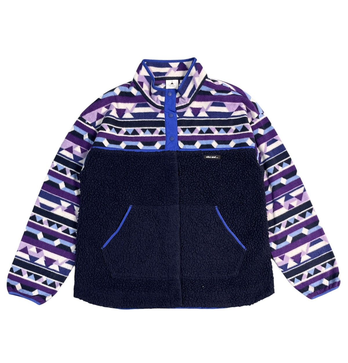 Japanese Brand Japanese Brand Niko and … Retro Fleece Sherpa Jacket Size US M / EU 48-50 / 2 - 1 Thumbnail