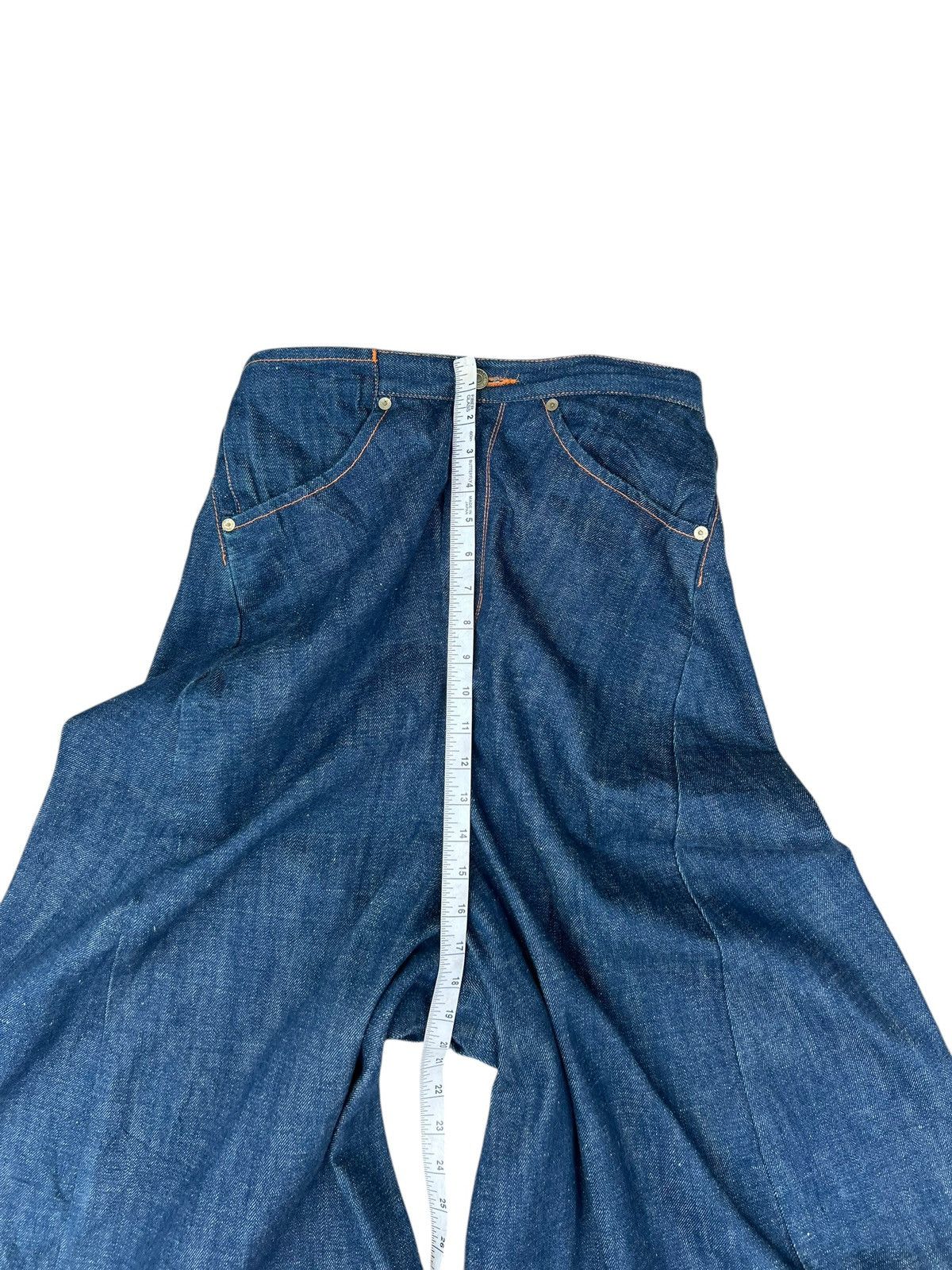 Levi's Vintage 2000 Levi’s Red Super Wide Hakama Denim Pant Size US 29 - 3 Thumbnail
