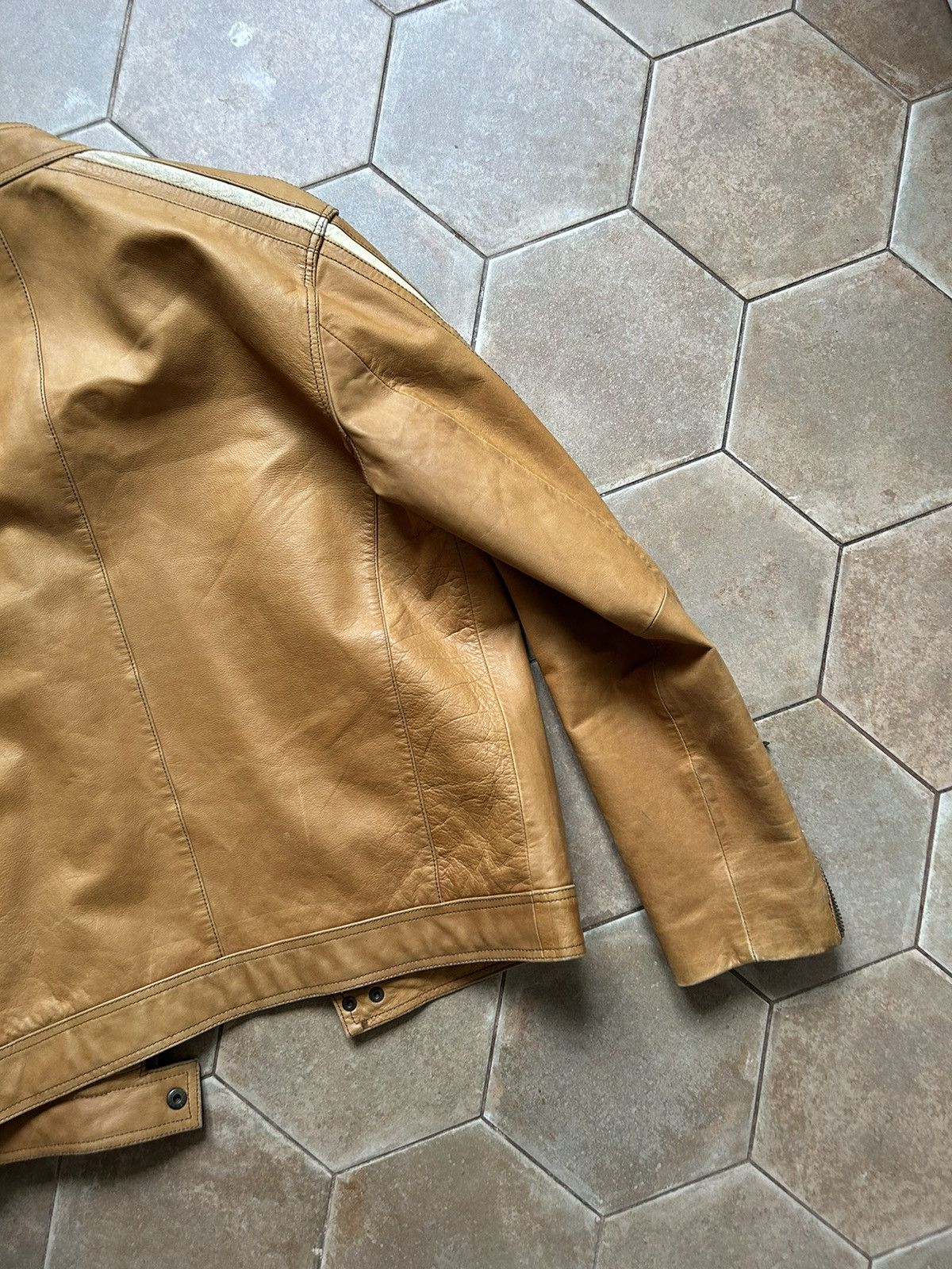 If Six Was Nine Vintage Japan Leather Jacket True Vintage Look Size US M / EU 48-50 / 2 - 7 Thumbnail