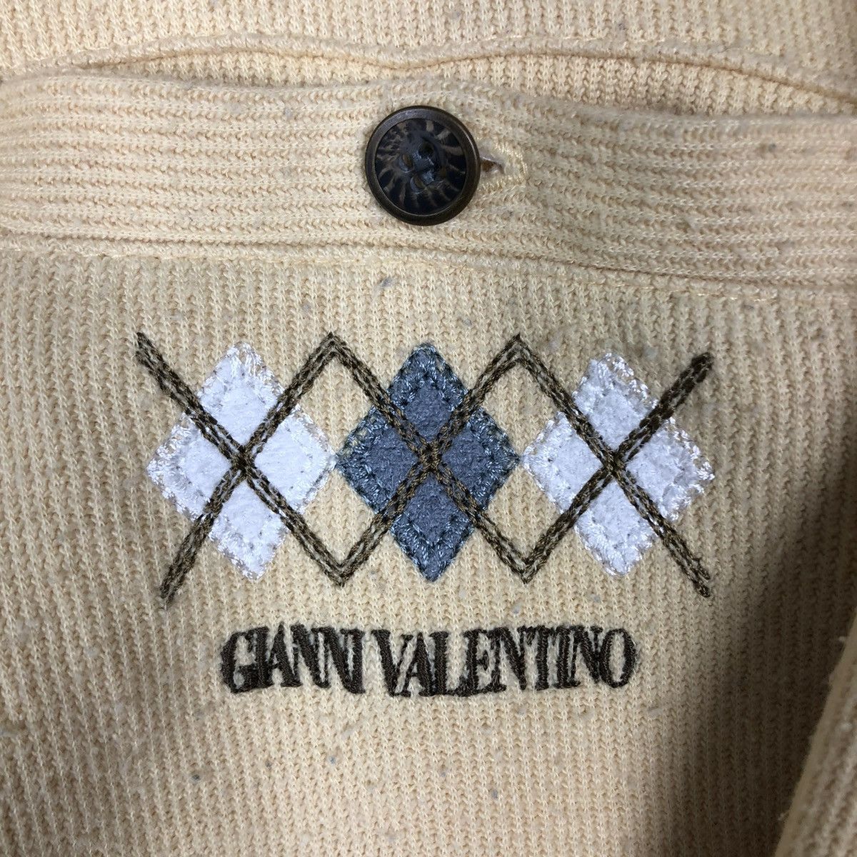 Japanese Brand VINTAGE HIGH COLLAR SWEATSHIRT GIANNI VALENTINO ISSEYMIYAKE Size US L / EU 52-54 / 3 - 15 Thumbnail