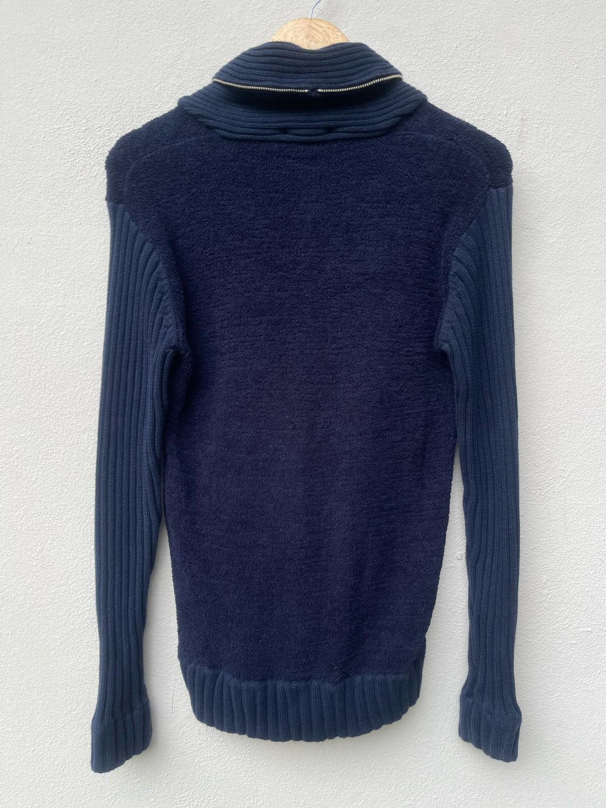 Designer × Japanese Brand × Takeo Kikuchi Takeo Kikuchi Knit Full Zipper Hoodie Jacket Size XS / US 0-2 / IT 36-38 - 17 Thumbnail