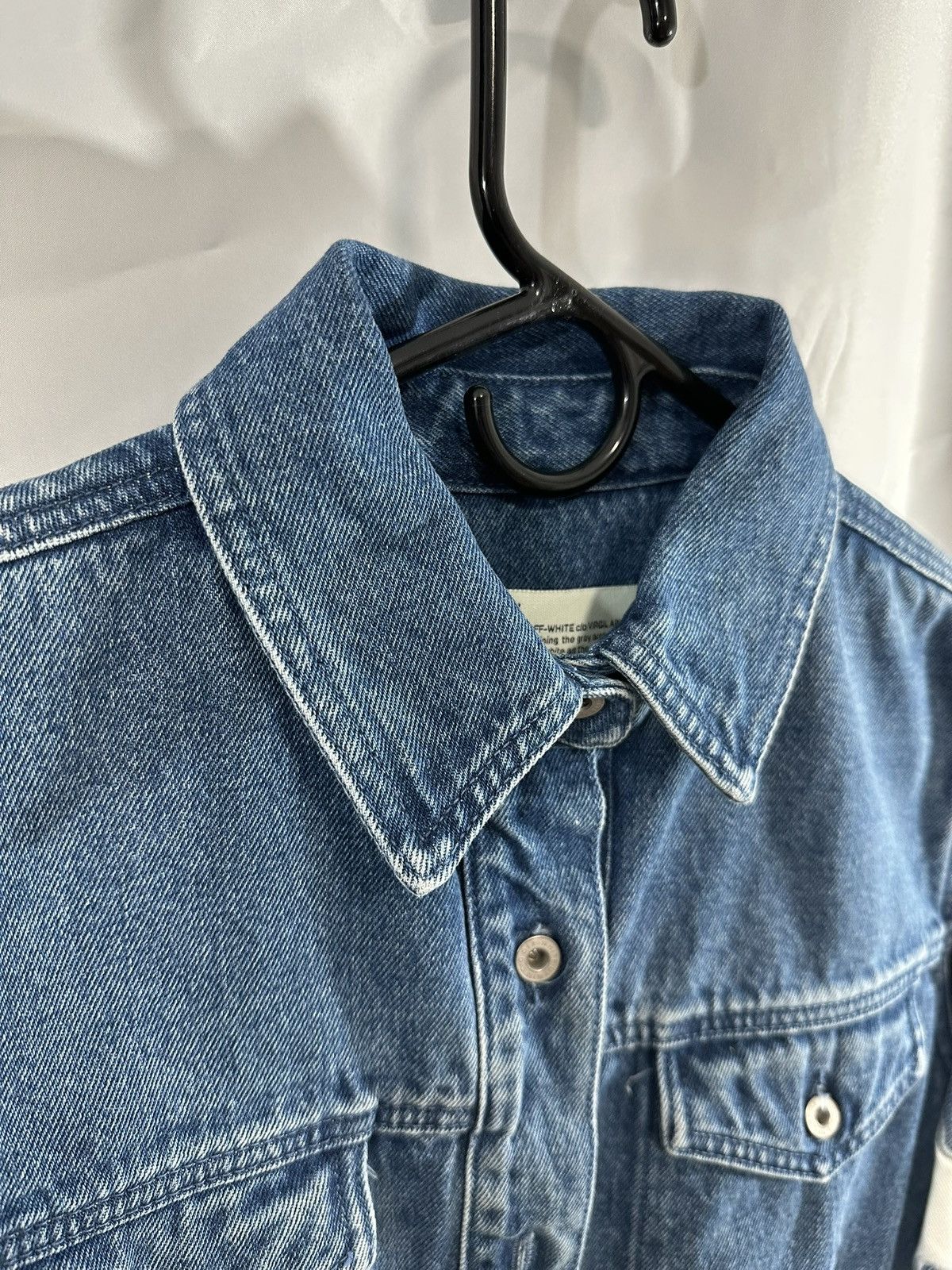 Off-White Off White Denim Shirt Size US M / EU 48-50 / 2 - 5 Thumbnail