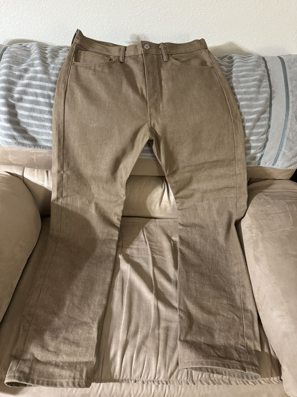 Levi's Levi’s 501XX Jeans - Mustard Gold Color - Size 34x34 Size US 34 / EU 50 - 1 Thumbnail