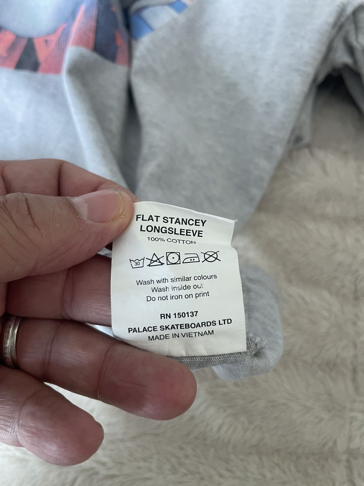 Palace Flat Stancey LS tee Size US L / EU 52-54 / 3 - 8 Thumbnail