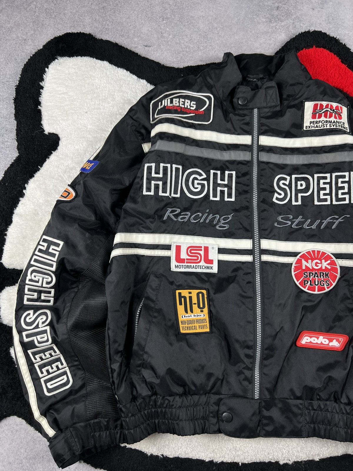 Japanese Brand Vintage Polo High Speed Racing Japanese Y2K Jacket Size US S / EU 44-46 / 1 - 2 Thumbnail