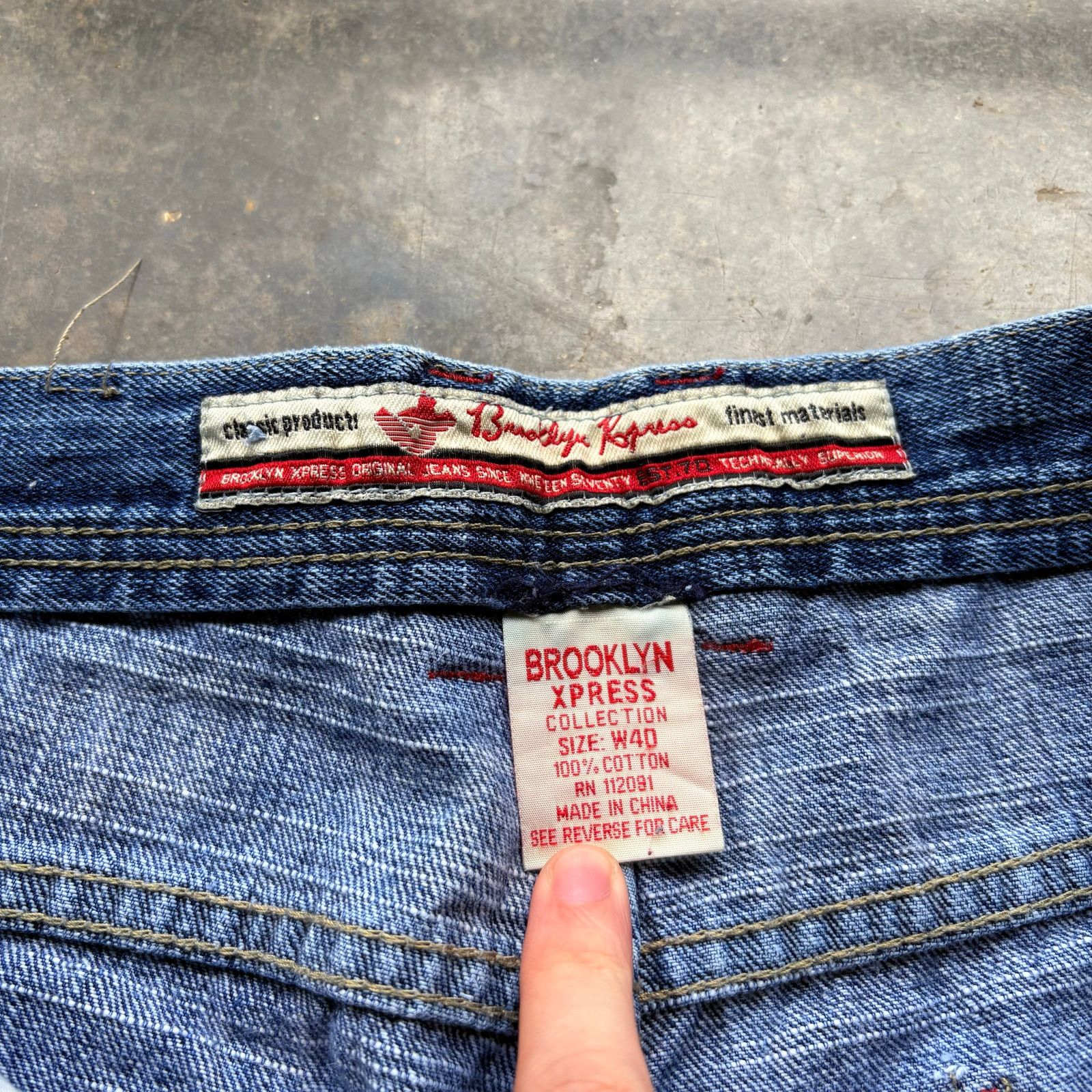 Brooklyn Xpress Vintage Baggy Essential Brooklyn Xpress Skater Jorts Size US 38 / EU 54 - 4 Thumbnail