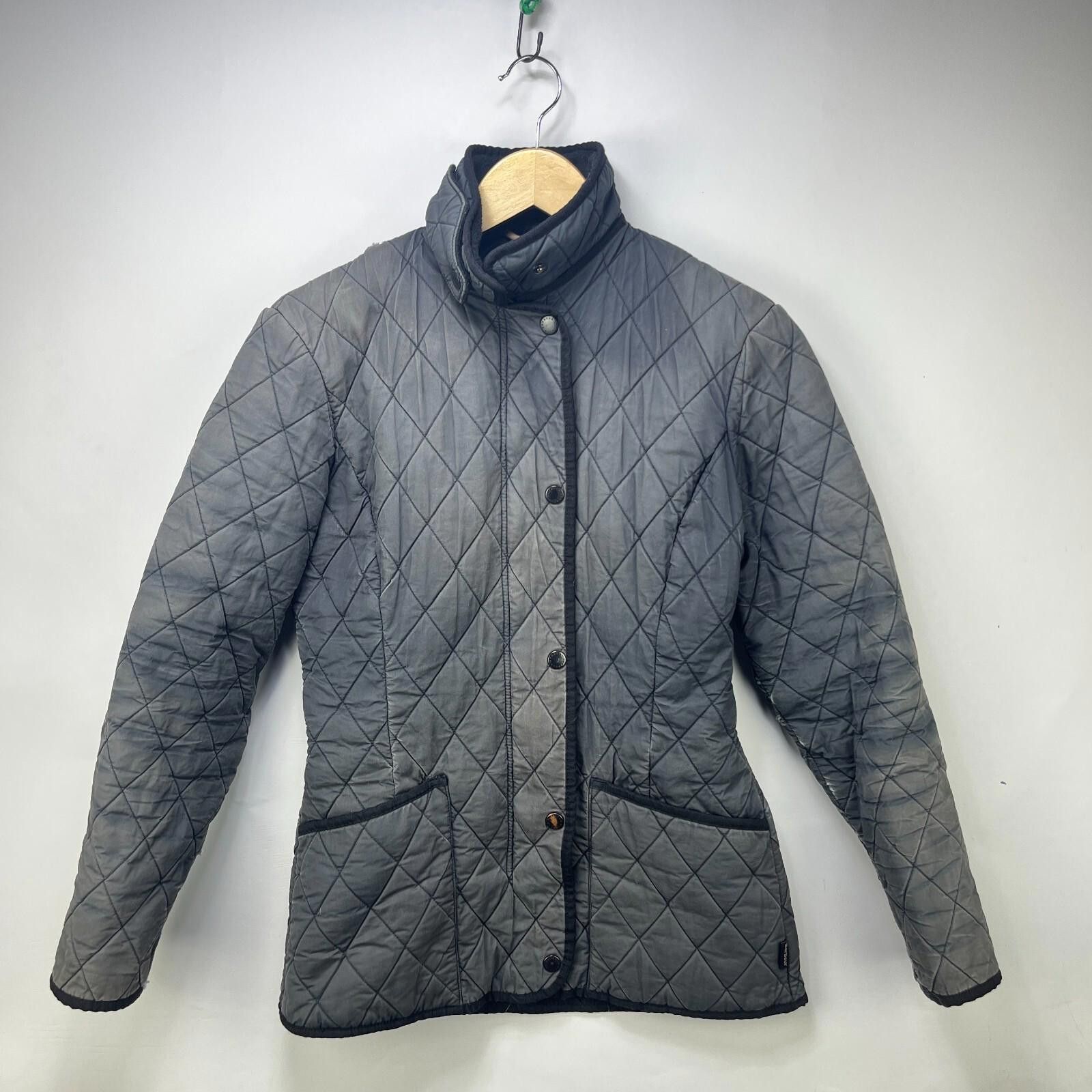 Barbour Vintage Barbour Sun Faded Quilted Jacket Womens USA 4 Size S / US 4 / IT 40 - 1 Thumbnail