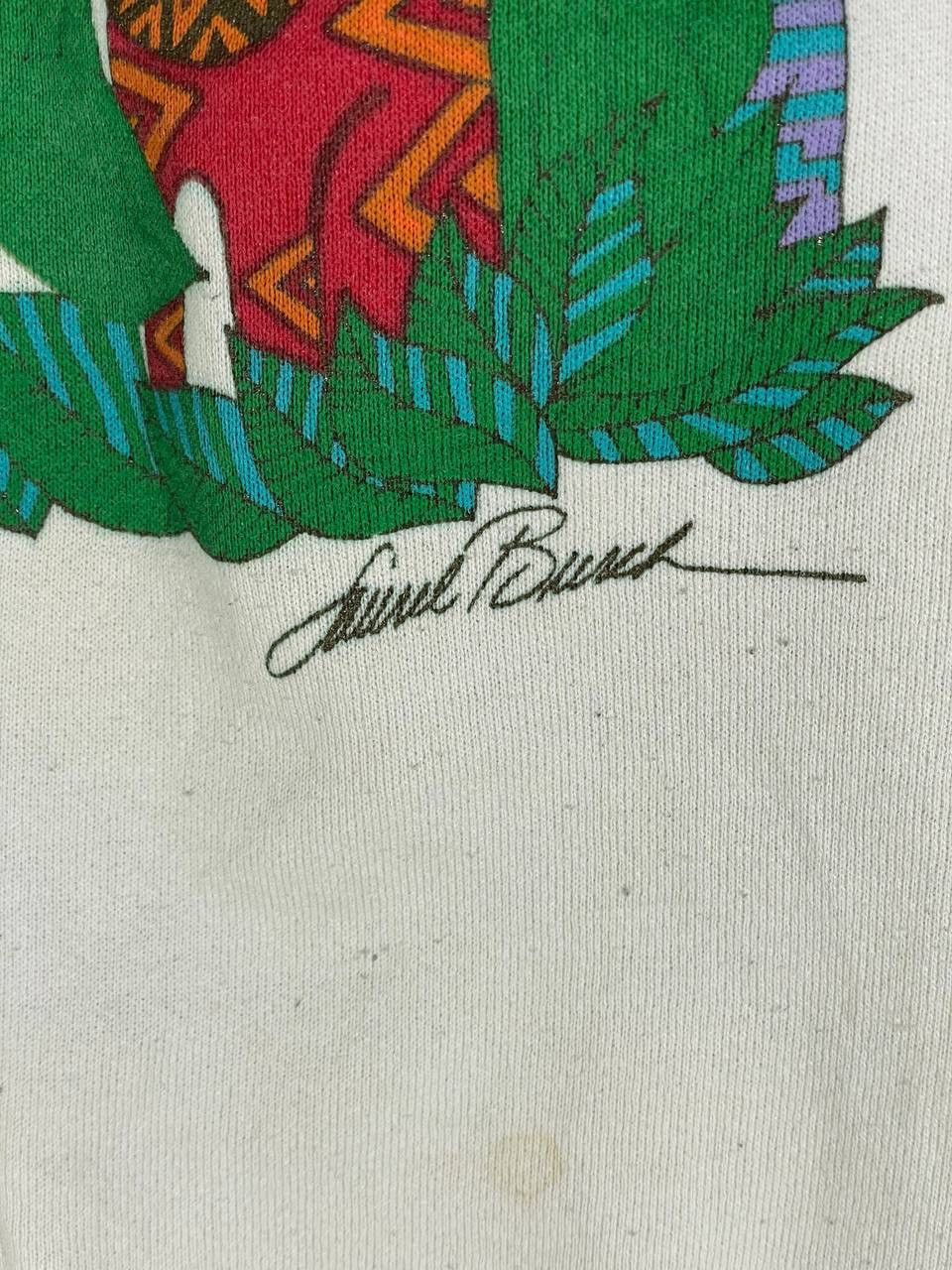 Other Vintage 80s art animal habitat amazon safari sweatshirt L Size US L / EU 52-54 / 3 - 6 Thumbnail